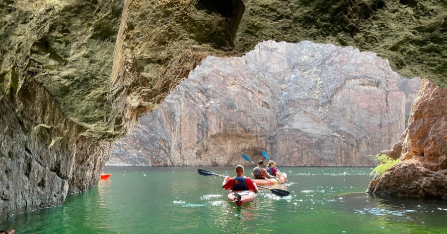 Tour photo: From Las Vegas: Emerald Cave Guided Kayaking Tour